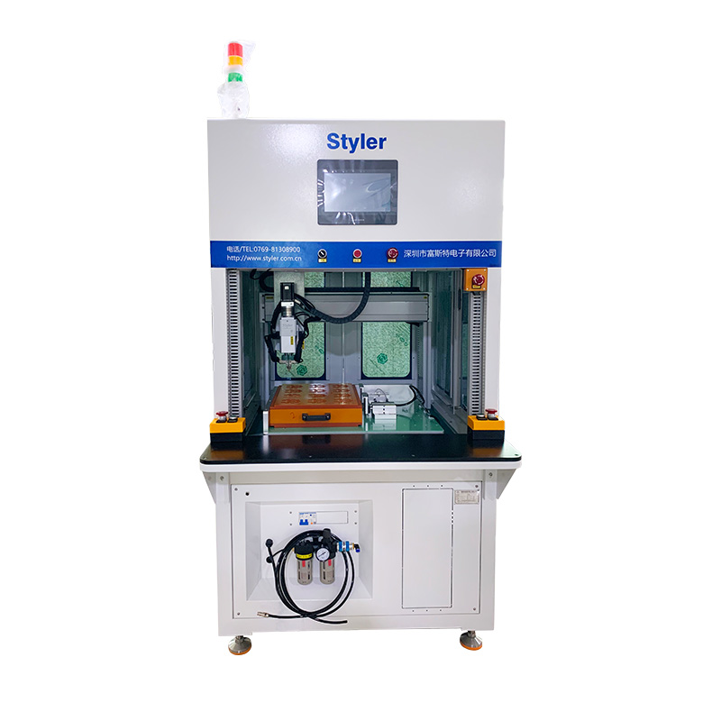 XYZR automatic single-sided spot welding machine with rotation